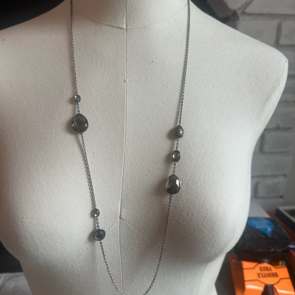Ippolita Sterling Silver Wonderland Grouped Gelato Station 32” Necklace